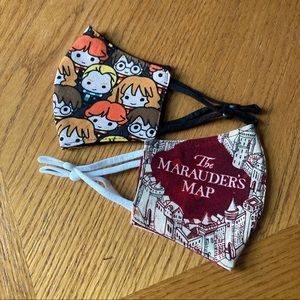 Kids set of Reversible Harry Potter face mask